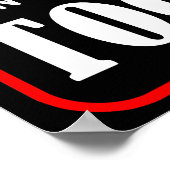 Poster ne touchez pas à mes outils (Coin)