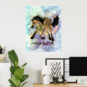 Poster Ne volez pas juste SOAR (Bureau à domicile)