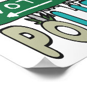 Poster Ne votez pas la politique (Coin)