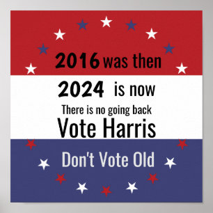 Poster Ne votez pas Old Vote Harris v3