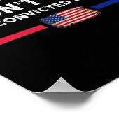 Poster Ne votez pas pour Felons Condamnés Anti-Trump (Coin)