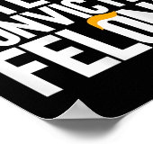 Poster Ne votez pas pour Felons Condamnés Anti-Trump (sur (Coin)