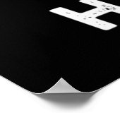 Poster Ne vous inquiétez pas Brie Happy Funny Cheese Pun  (Coin)