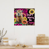 Poster Ne vous inquiétez pas, soyez appétissants - Joli t (Cuisine)