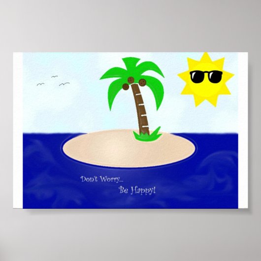 Poster Ne vous inquiétez pas, soyez heureux ! (Devant)