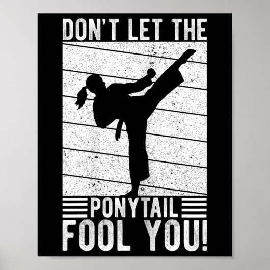 Poster Ne vous laissez pas tromper par la queue de cheval (Devant)
