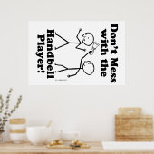 Poster Ne vous mêlez pas du lecteur Handbell (Cuisine)