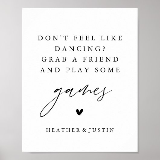 Poster Ne vous sentez pas comme danser, Jouer à certains (Devant)