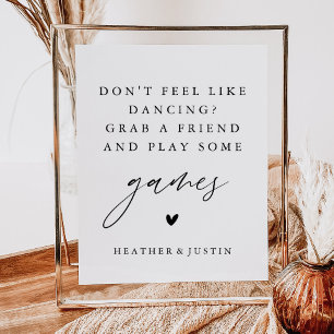 Poster Ne vous sentez pas comme danser, Jouer à certains 