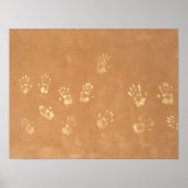 Poster Neandertaler en Kalk (Devant)