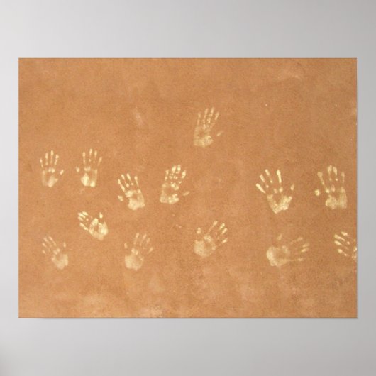 Poster Neandertaler en Kalk (Devant)