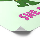 Poster "Néanmoins, elle a persisté" (Coin)