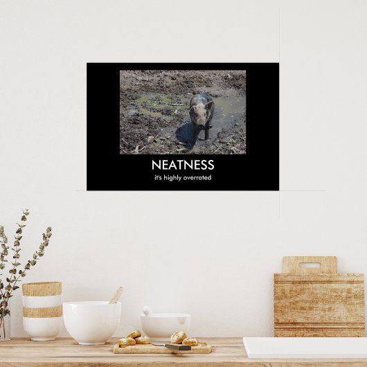 POSTER NEATNESS (Cuisine)