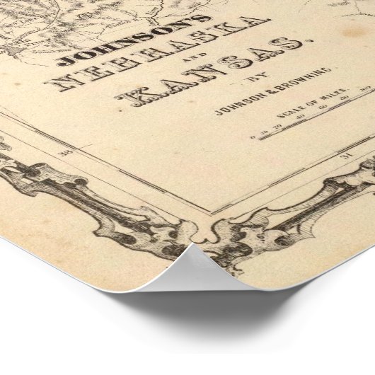 Poster Nebraska et Kansas (Coin)