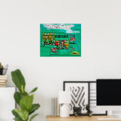 Poster Nebraska USA (Bureau à domicile)