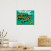 Poster Nebraska USA (Cuisine)