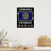 Poster Nebraska Veteran (Keuken)