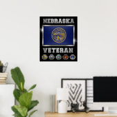 Poster Nebraska Veteran (Thuiskantoor)