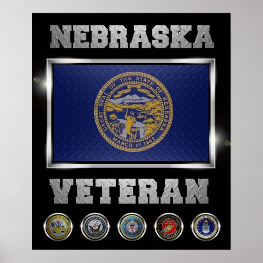 Poster Nebraska Veteran (Voorkant)