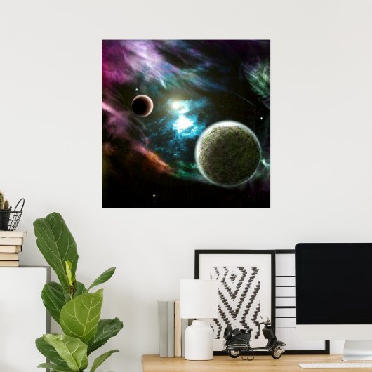 Poster Nebula (Bureau à domicile)