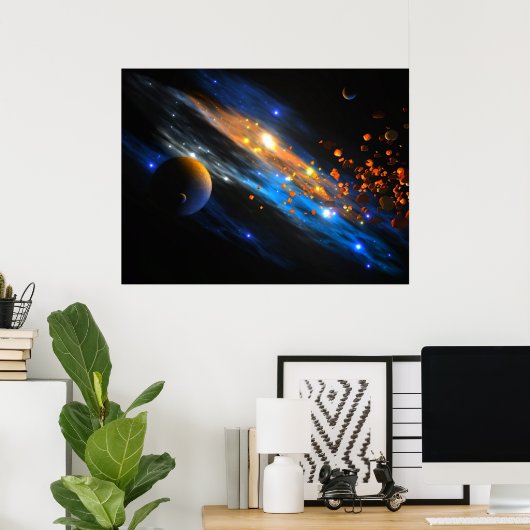 Poster Nebula (Bureau à domicile)