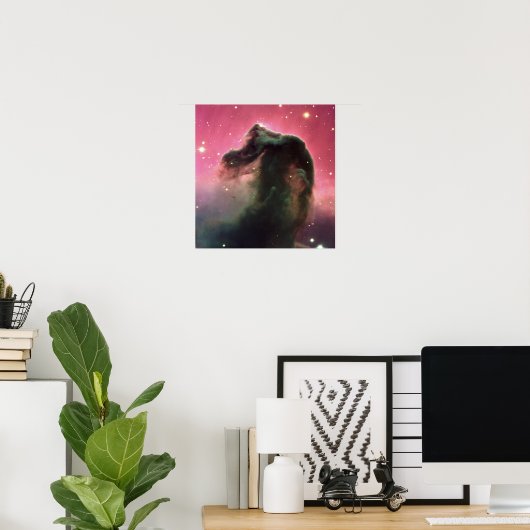 Poster Nebula à tête de cheval (Bureau à domicile)