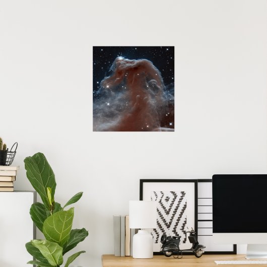 Poster Nebula à tête de cheval (Bureau à domicile)