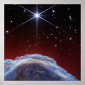 Poster Nebula à tête de cheval (image NIRCam) (Devant)