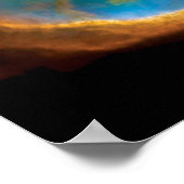 Poster Nebula ceinture sud NGC 3132 NASA Space Photo (Coin)