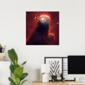 Poster Nebula de cône (NGC 2264)-Collier de gaz (Bureau à domicile)