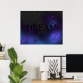 Poster Nebula de l'espace de rêve (Bureau à domicile)