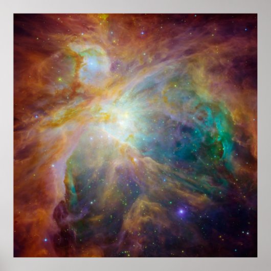 Poster nébula d'Orion dans l'espace (Devant)