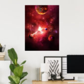 Poster Nebula Dream (Bureau à domicile)