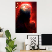 Poster Nebula du cône (Bureau à domicile)