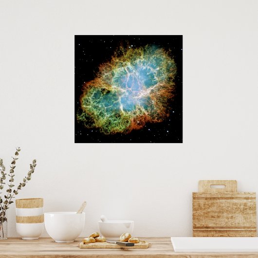 Poster Nebula du crabe (Cuisine)