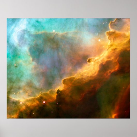 Poster Nebula du cygne oméga, M17 (Devant)