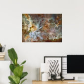 Poster Nebula étoiles galaxie hipster geek espace nature  (Bureau à domicile)