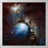 Poster Nebula Messier 78 Astronomie spatiale (Devant)