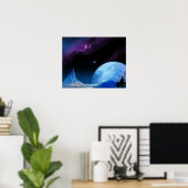 Poster Nebula pittoresque (20 x 16) (Bureau à domicile)