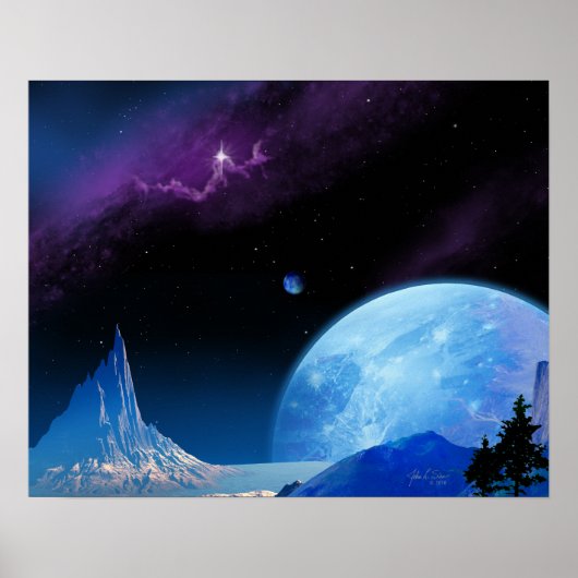 Poster Nebula pittoresque (20 x 16) (Devant)