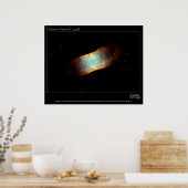 Poster Nebula planétaire IC 4406 Télescope Hubble Photo (Cuisine)