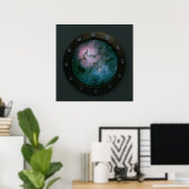 Poster Nebula Porthole (Bureau à domicile)