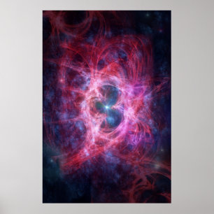 Poster Nebula rouge