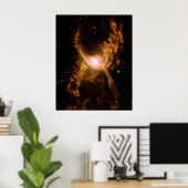 Poster Nebula Spider Rouge 16x20 (16x20) (Bureau à domicile)