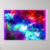 Poster Nebula Stars Design Art numérique. Commandez dès m (Devant)