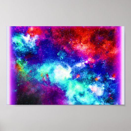 Poster Nebula Stars Design Art numérique. Commandez dès m (Devant)