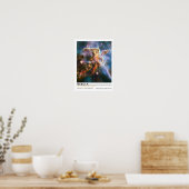 Poster Nébuleuse de galaxie Éducation spatiale (Cuisine)