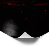 Poster Nébuleuse de l'Anneau ou NGC 6720 Forme réelle (Coin)
