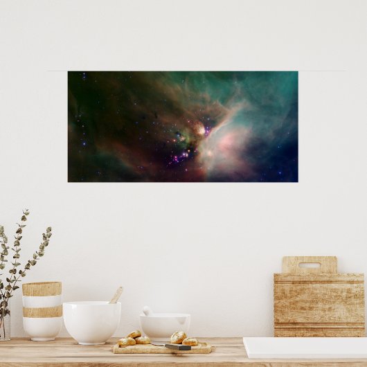 Poster nébuleuse de Rho Ophiuchi (Cuisine)