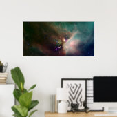 Poster nébuleuse de Rho Ophiuchi (Bureau à domicile)